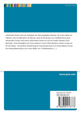 Frauenarbeit zur Zeit der Industrialisierung Frauenarbeit zur Zeit der Industrialisierung