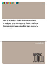 Main Characteristics of the Juvenile Criminal Procedure, according to Juvenile Justice Code of Kosova