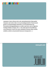 Die Validität des Assessment Centers im Kontext der Persönlichkeitspsychologie Die Validität des Assessment Centers im Kontext der Persönlichkeitspsychologie