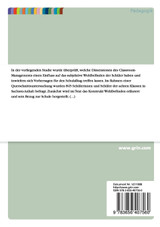Subjektives Wohlbefinden in der Schule - Bedingungen und Zusammenhänge Subjektives Wohlbefinden in der Schule - Bedingungen und Zusammenhänge