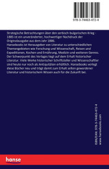 Strategische Betrachtungen über den serbisch-bulgarischen Krieg Strategische Betrachtungen über den serbisch-bulgarischen Krieg