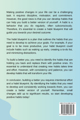 The Habit Blueprint Building a Better You