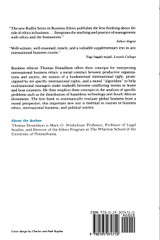 The Ethics of International Business The Ethics of International Business