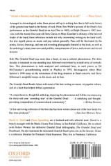 The Grateful Dead Reader