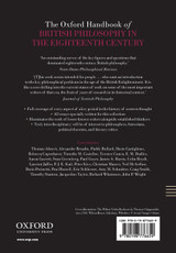 The Oxford Handbook of British Philosophy in the Eighteenth Century