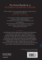 The Oxford Handbook of Victorian Literary Culture The Oxford Handbook of Victorian Literary Culture