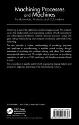 Machining Processes and Machines