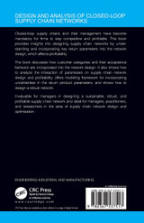 Design and Analysis of Closed-Loop Supply Chain Networks Design and Analysis of Closed-Loop Supply Chain Networks