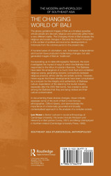 The Changing World of Bali