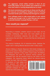 Decision Making in Disaster Response Decision Making in Disaster Response
