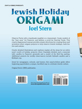 Jewish Holiday Origami Jewish Holiday Origami