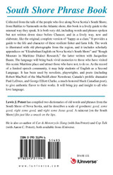 South Shore Phrase Book South Shore Phrase Book