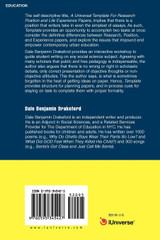 A Universal Template for Research Position and Life Experience Papers