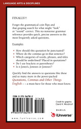 Woodroof's Quotations, Commas and Other Things English Woodroof's Quotations, Commas and Other Things English