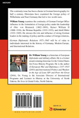 German Diplomatic Relations 1871-1945 German Diplomatic Relations 1871-1945