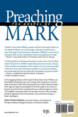 Preaching the Gospel of Mark