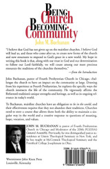 Being Church, Becoming Community