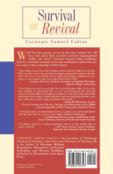 Survival or Revival Survival or Revival