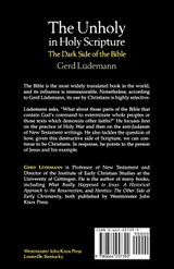 The Unholy in Holy Scripture The Unholy in Holy Scripture