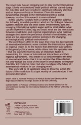 The National Security of Small States in a Changing World The National Security of Small States in a Changing World