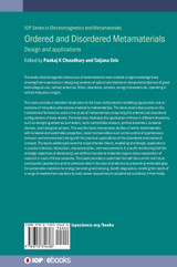 Ordered and Disordered Metamaterials