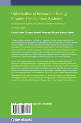 Optimisation of Renewable Energy Powered Desalination Systems