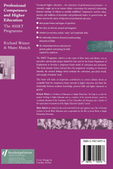 Professional Competence And Higher Education Professional Competence And Higher Education