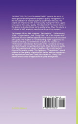 The Practice of Quality Management