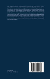 The Political Economy of Globalization The Political Economy of Globalization