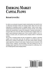 Emerging Market Capital Flows