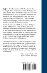 Paul and Third World Women Theologians