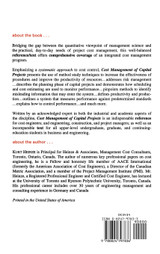 Cost Management of Capital Projects Cost Management of Capital Projects