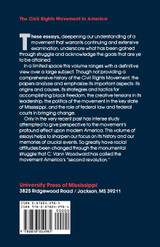 The Civil Rights Movement in America The Civil Rights Movement in America