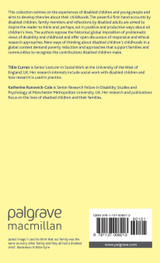 Disabled Children's Childhood Studies