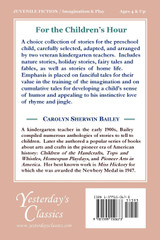 For the Children's Hour (Yesterday's Classics) For the Children's Hour (Yesterday's Classics)