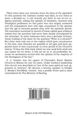 The Ministry of Healing, Miracles of cure in all ages