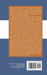 Experiences in Teaching Business Ethics (Hc) Experiences in Teaching Business Ethics (Hc)