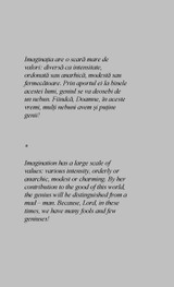 Cugetari (Reflections) 2021