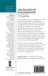 The Politics of Egalitarianism