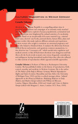 Cultures of Abortion in Weimar Germany