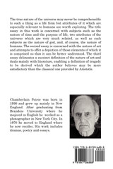 Some Thoughts on the Nature of Humans and Their World and Other Essays Some Thoughts on the Nature of Humans and Their World and Other Essays