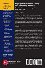 High-Speed Rail Planning, Policy, and Engineering, Volume IV
