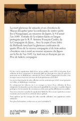 La mort glorieuse de soixante et un chrestiens de Macao décapitez pour la confession La mort glorieuse de soixante et un chrestiens de Macao décapitez pour la confession