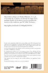 Dissertation critique sur l'Iliade d'Homère. T. 1