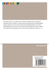Die Genfer Flüchtlingskonvention. Zumutbare Fluchtalternativen und Subsidiarität Die Genfer Flüchtlingskonvention. Zumutbare Fluchtalternativen und Subsidiarität