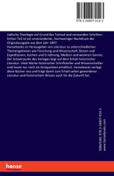 Jüdische Theologie auf Grund des Talmud und verwandter Schriften Jüdische Theologie auf Grund des Talmud und verwandter Schriften