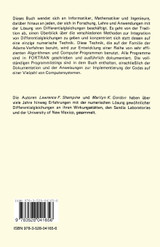 Computer-Lösung gewöhnlicher Differentialgleichungen