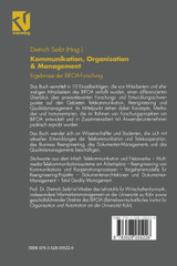 Kommunikation, Organisation & Management