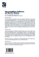 Wissenschaftliches Publizieren mit Word für Windows