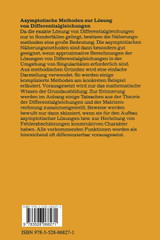 Asymptotische Methoden zur Lösung von Differentialgleichungen Asymptotische Methoden zur Lösung von Differentialgleichungen